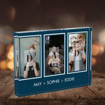 青モダンい3写真父の日の写真ブロック