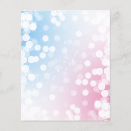 青モダンかピンク？性別によるパーティーアドバイス (裏面)