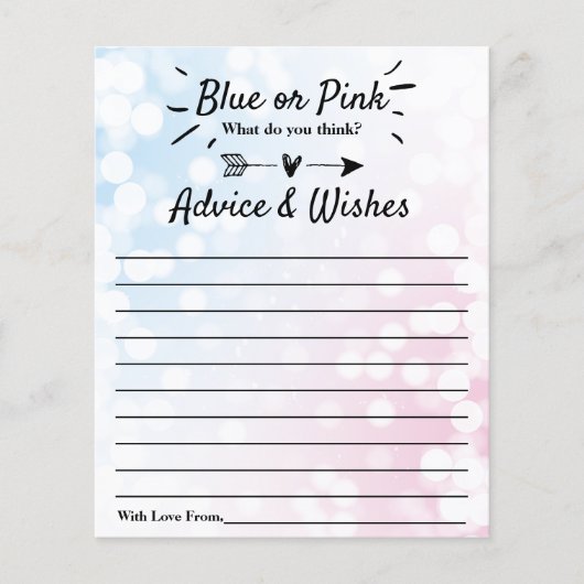 青モダンかピンク?性別によるパーティーアドバイス (正面)