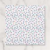 青モダンとピンクのアイスクリーム フェイバータグ (裏面)