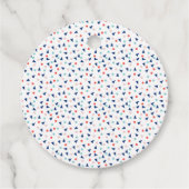 青モダンとピンクのアイスクリーム フェイバータグ (裏面)