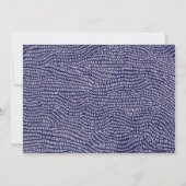 青モダンと白のドードルクリスマスフレームの写真 シーズンカード (裏面)