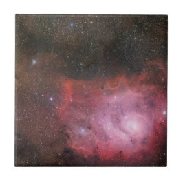 青モダンエレガント宇宙風景 タイル