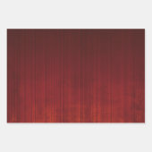 青モダンエレガント赤緑素朴 ストライプの ラッピングペーパーシート (正面3)