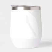 青モダンエレガント金ゴールド大理石パーソナライズされた名 (右面)