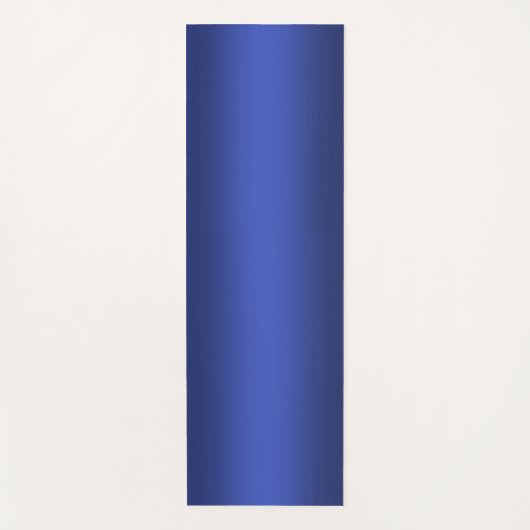 青モダングラデーション水色銀河系 ヨガマット (正面)