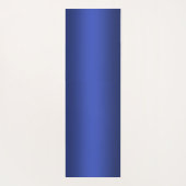 青モダングラデーション水色銀河系 ヨガマット (裏面)