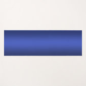 青モダングラデーション水色銀河系 ヨガマット (正面(横))