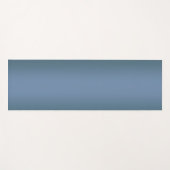 青モダングラデーション水色銀河系 ヨガマット (正面(横))