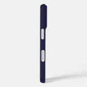 青モダンスタイリッシュモノグはっきりしたラム男らし Case-Mate iPhoneケース (裏面 / 右)