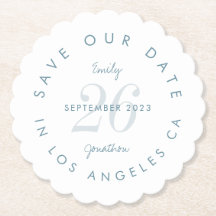 青モダンタイポグラフィ日付の保存