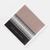 青モダンパターン（の模様が）ある灰色と黒のデザイン (コーナー)