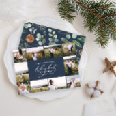 青モダンミニマル家族10写真 シーズンカード