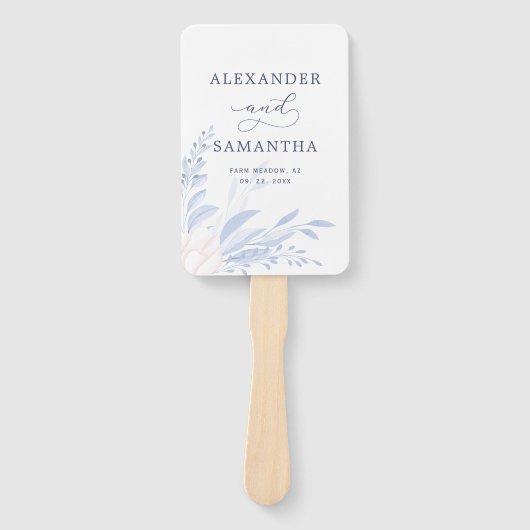 青モダンユーカリ乳結婚肉病 ハンドファン (正面)