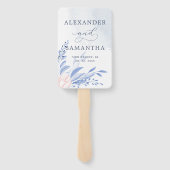 青モダンユーカリ乳結婚肉病 ハンドファン (裏面)