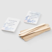 青モダンユーカリ乳結婚肉病 ハンドファン (組立なし)