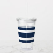 青モダン名スクリプト アクリルタンブラー (右)