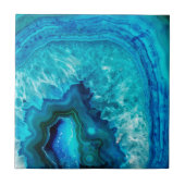 青モダン大理石瑪瑙 タイル (正面)