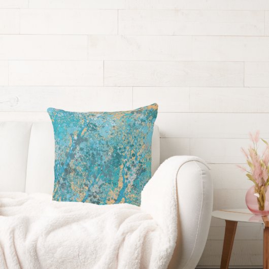 青モダン林 クッション (ソファ)