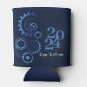 青モダン機械技術者卒業党 缶クーラー (裏面)