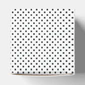 青モダン水玉模様結婚ズ フェイバーボックス (上部)