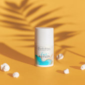 青モダン白アゲート大理石オパール製品ラベル スクエアシール