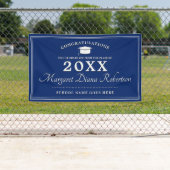 青モダン白 横断幕 (インサイチュ)