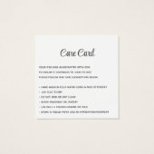 青モダン礼服インサートカー気にドを挿入 (裏面)