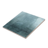 青モダン緑の水彩抽象芸術ミニマル タイル (側面)