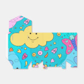 青モダン色自然秋要素の優先ボックス フェイバーボックス (折り畳みなし)