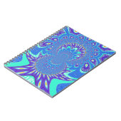 青モダン芸術 ノートブック (左側)