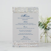 青モダン銀の冬の結婚式 (スタンド正面)