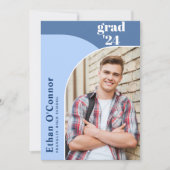 青モダン院写真高校卒業 案内状 (正面)