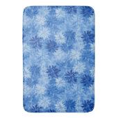 青モダン霜 バスマット (正面縦)