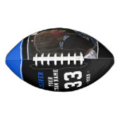 青モダン黒プレイヤー名番号チーム写真F アメリカンフットボール