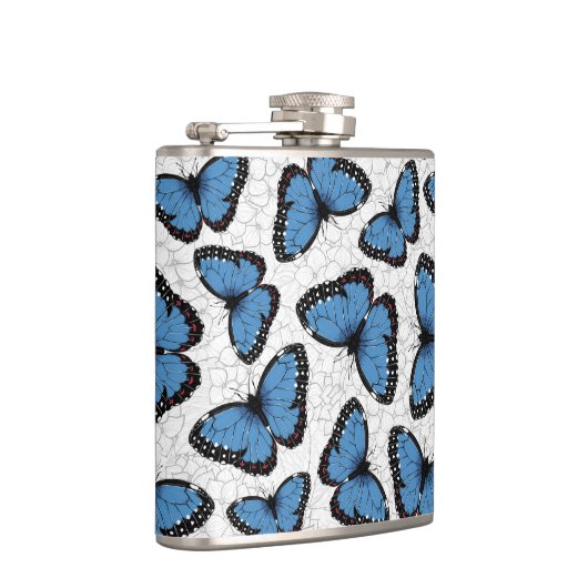 青モルフォ フラスク (右)