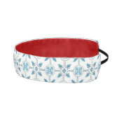 青モロッコタイルパターン アスレチックヘッドバンド (右)