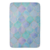 青モロッコ バスマット (正面縦)