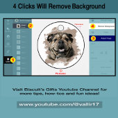 青ユニークグランジ灰色のパグ犬の恋人の写真 トライブレンドTシャツ