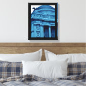 青ライブラリ キャンバスプリント (インサイチュ (寝室))