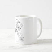 青ランタン9 コーヒーマグカップ (正面右)