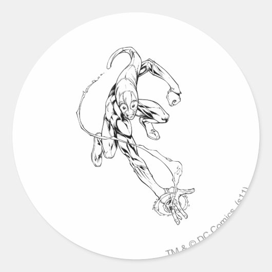 青ランタン9 ラウンドシール (正面)