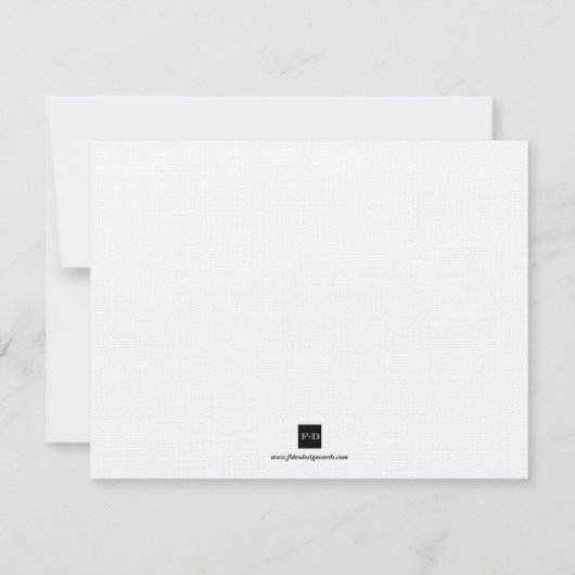 青リンゴ色の海軍楕円形のプレッピーな結婚式の保存日付 セーブザデート (裏面)