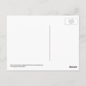 青ロシアのとバブシュカの人形 |愛国的な猫芸術 ポストカード (裏面)