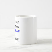 青ロシアのパパ素晴らし、 コーヒーマグカップ (中央)