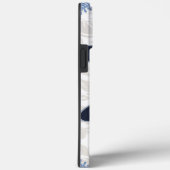 青ロシアの猫黄色の花 Case-Mate iPhoneケース (裏面 / 右)