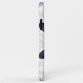 青ロシアの猫黄色の花 Case-Mate iPhoneケース (裏面/右)