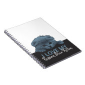 青ロシアの猫 ノートブック (右側)