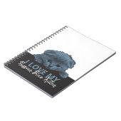 青ロシアの猫 ノートブック (左側)