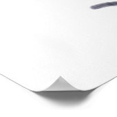 青ロシアの猫 ポスター (角)